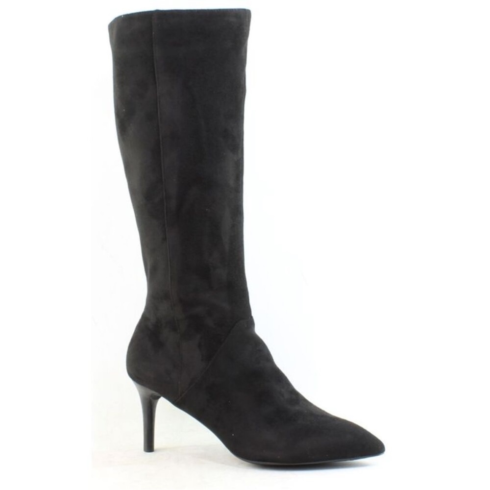 👢Rockport Womens Ariahnna Black Faux Suede Fashion Boots Size 10 Wide (C, D, W)
